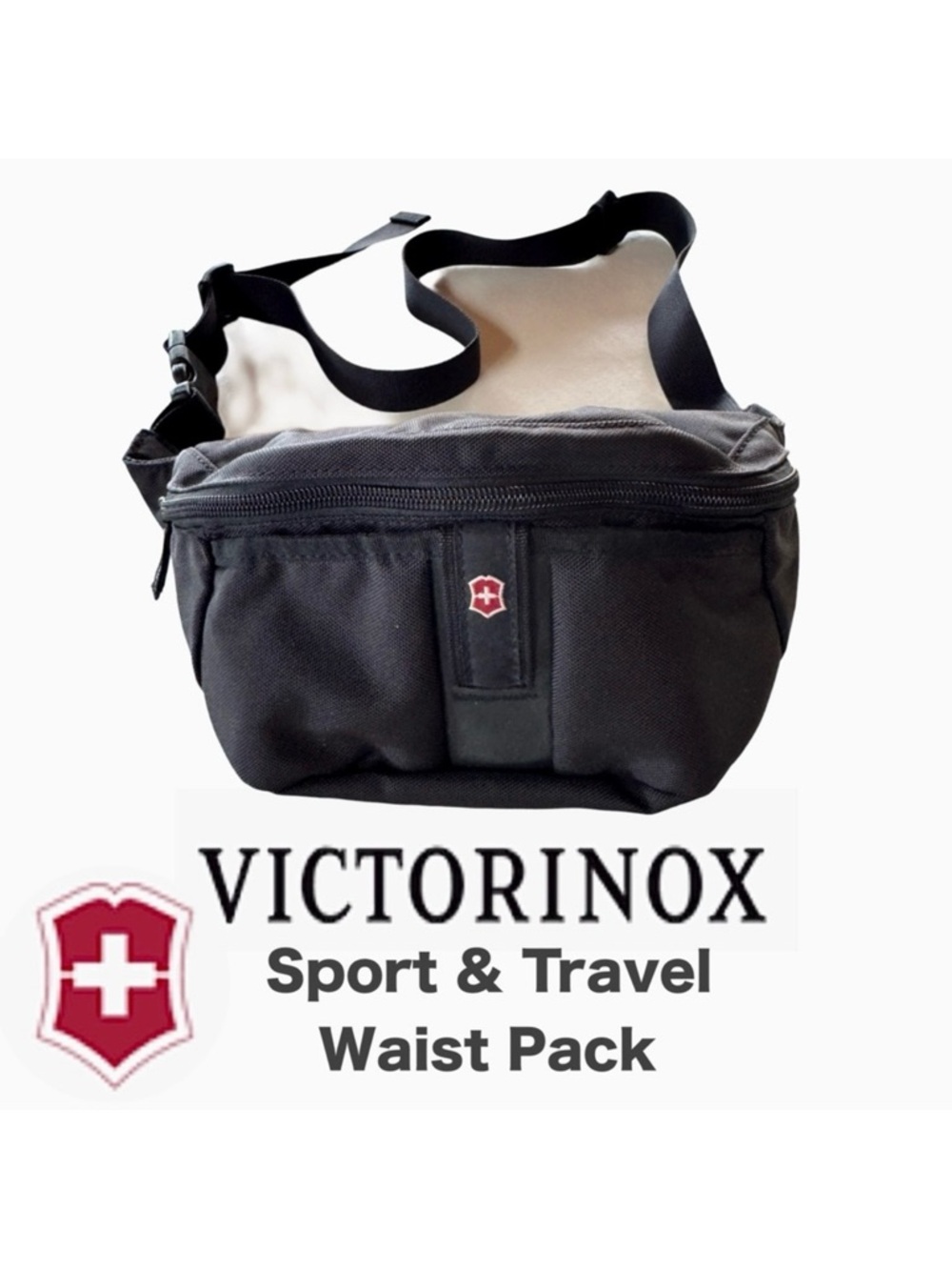 VICTORINOX Sport & Travel Waist Pack Fanny Pack 3-Pockets Adjustable NWOT